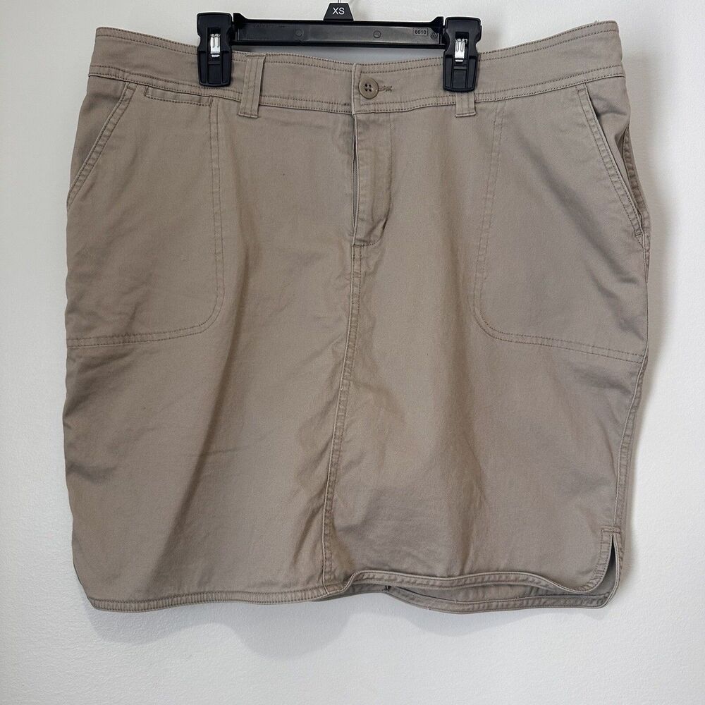 Woolrich Women’s Wood Dove II Utility Skirt Size 12